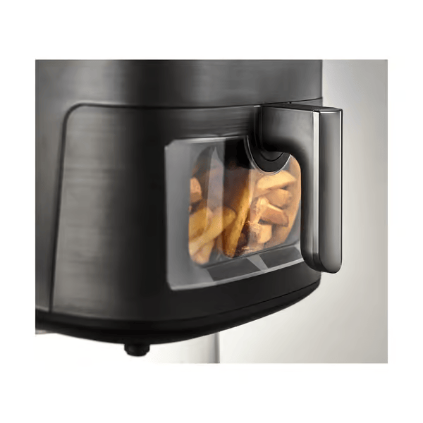 HOLM m/vindue Airfryer 6,5 L, 1650 watt i mat sort